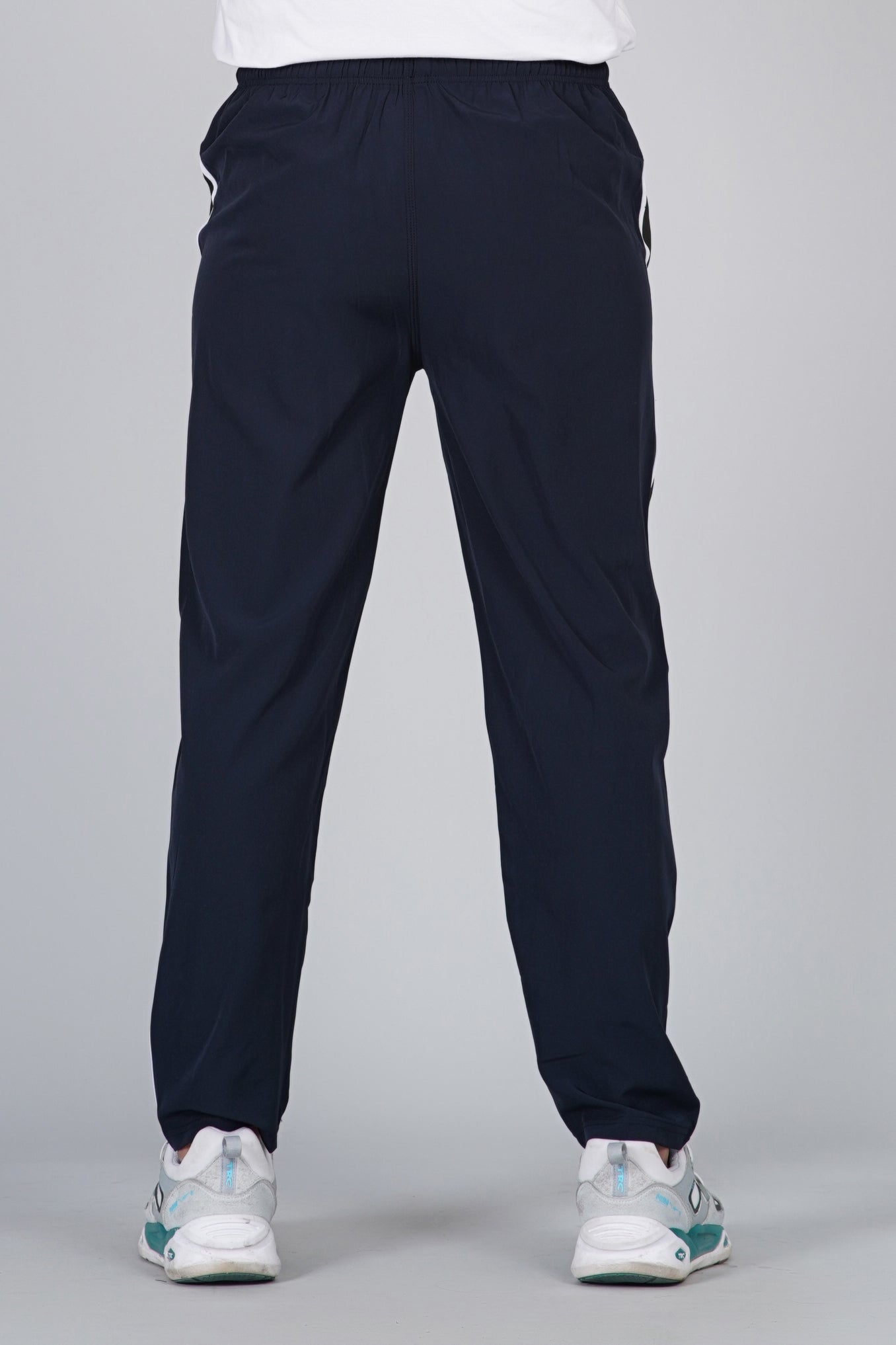 TOGORB Slim Fit Track Pants with Dual Stripes