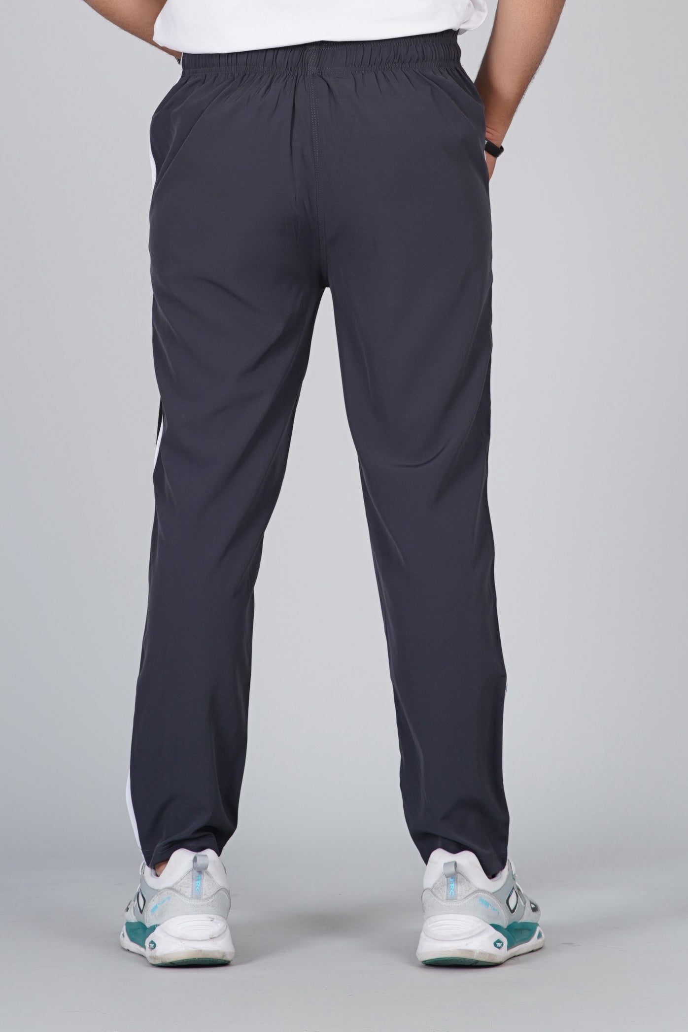 TOGORB Slim Fit Track Pants with Dual Stripes