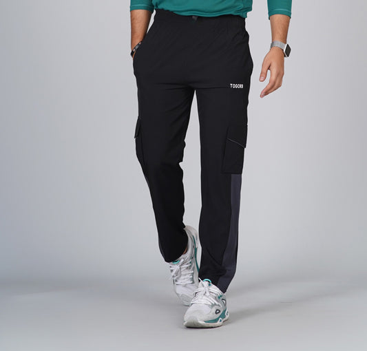 TOGORB Men's  Regular Fit Joggers with Cargo Pocket